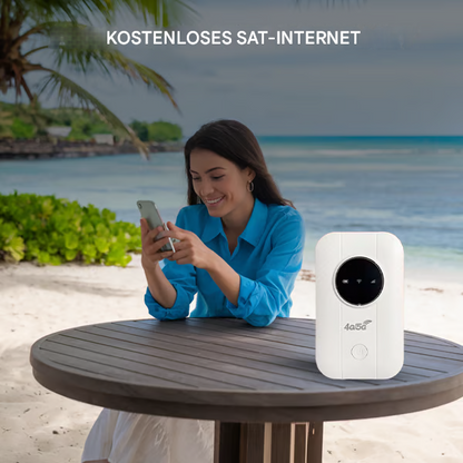 Netzova | Router Wi-Fi portatile 4G LTE con 150 Mbit/s e batteria da 2100 mAh