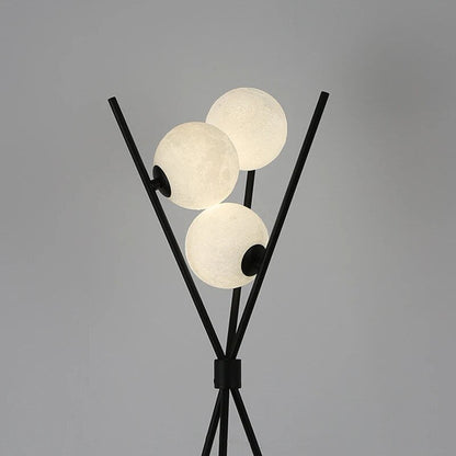 Lunaris | Lampada da tavolo e da terra LED dal design a luna