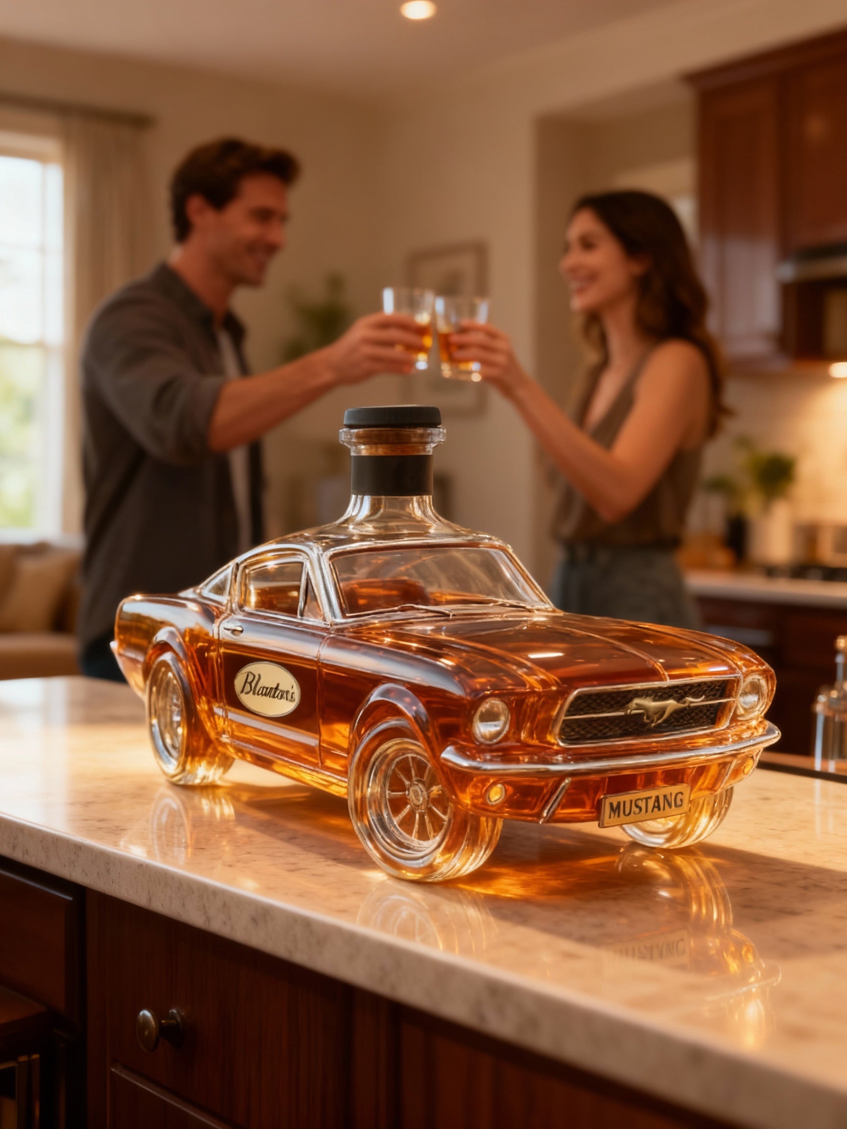 Mustang | Eleganter Whisky-Dekanter aus Glas 3