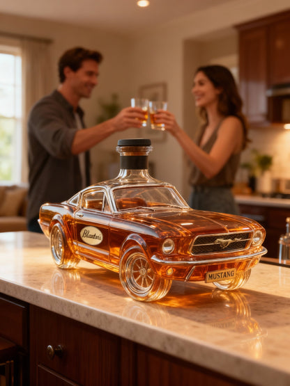 Mustang | Eleganter Whisky-Dekanter aus Glas 3