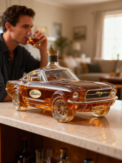 Mustang | Eleganter Whisky-Dekanter aus Glas 4
