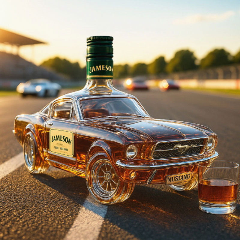 Mustang | Eleganter Whisky-Dekanter aus Glas 5