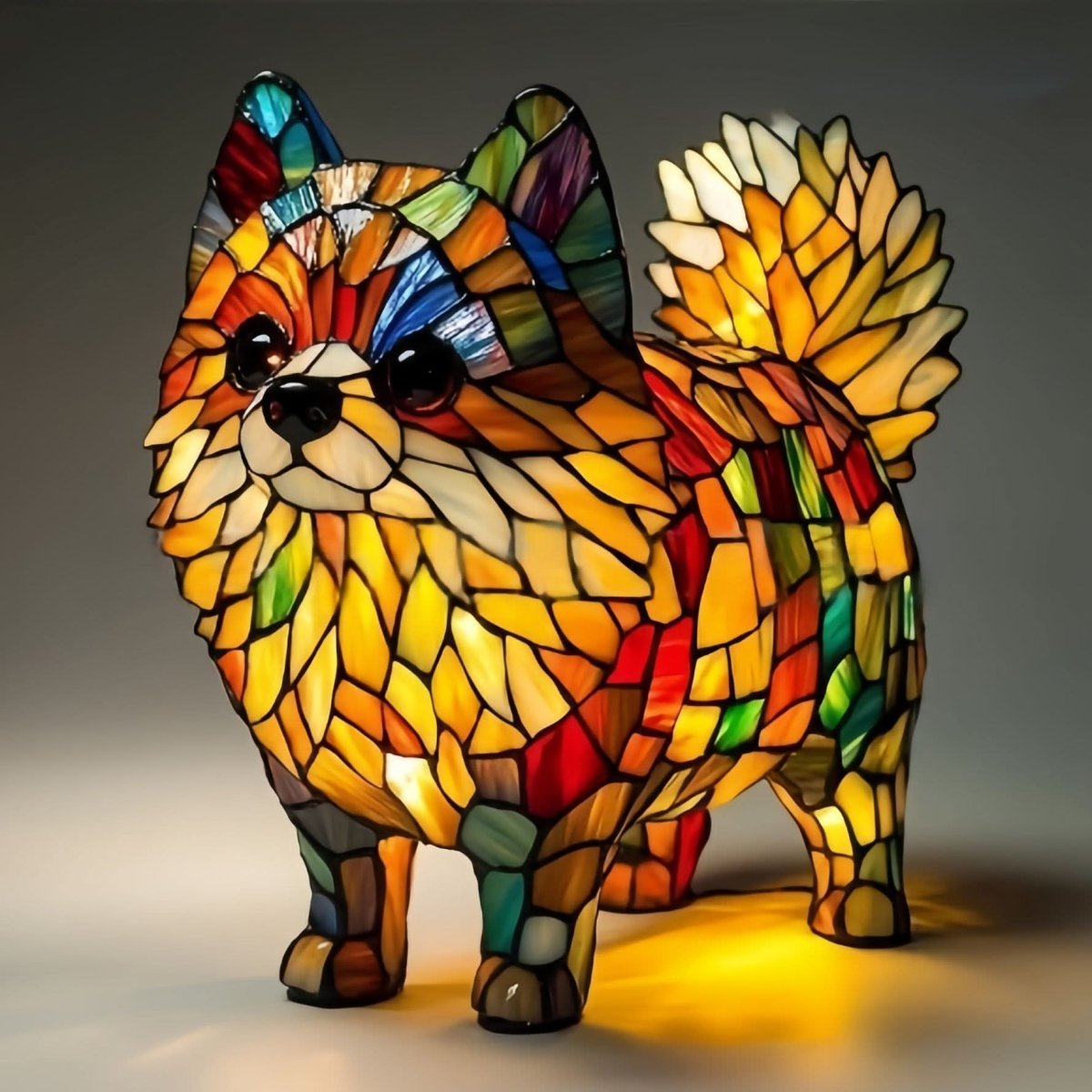 Pawlina | LED Nachtlicht in Hundeform mit USB und Schalter, 15 cm