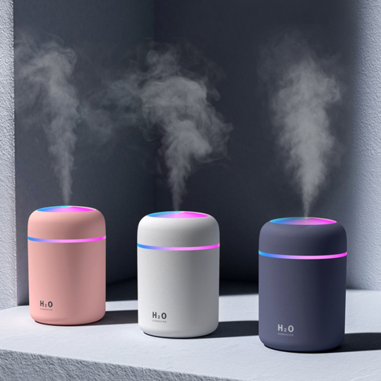 Nebrio | Ultrasonic Humidifier with Fine Mist, Quiet and USB-Powered