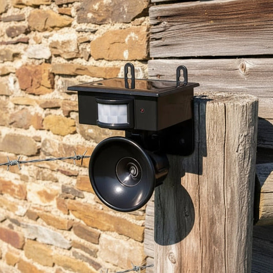 GARTENWÄCHTER – Ultrasonic bird deterrent for gardens and outdoor areas