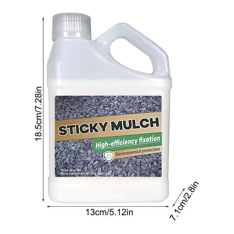 Naturfix | Schnelltrocknender Landschaftskleber für Mulch und Kies 5