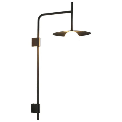 Moderna lampada da parete LED girevole Aralyn – Design minimalista in nero