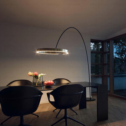 Arinella Curve | LED-Stehlampe im Skandinavischer Bogen-Design