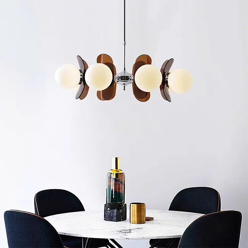 Ardane | Lampadario retrò Bauhaus in metallo