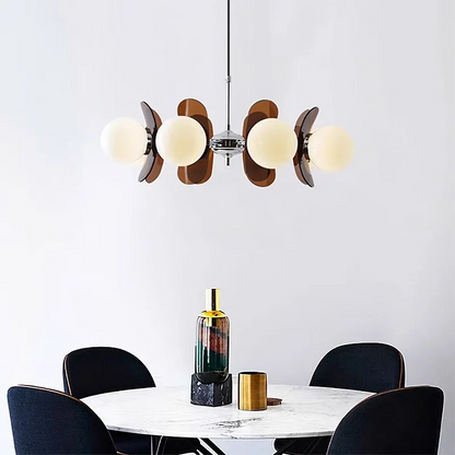 Ardane | Lampadario retrò Bauhaus in metallo