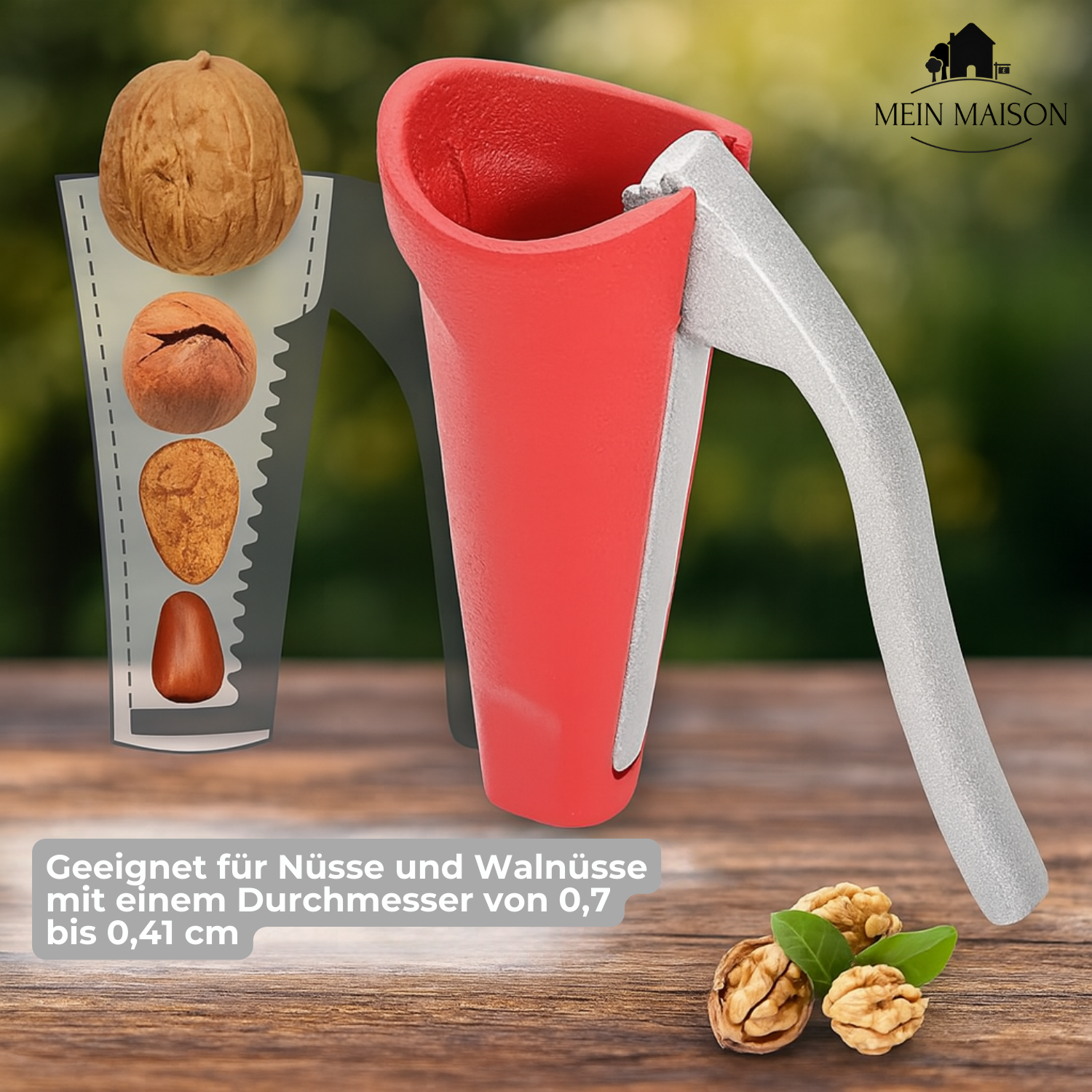 NussMeister | Ergonomischer Nussknacker 4