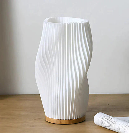 Wavecrest Aura | Lampada da tavolo LED dal design ondulato