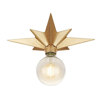 Alurea – Lampada da soffitto LED moderna a forma di stella per cameretta & area giochi