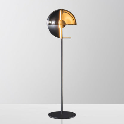Neralith Soma | Lampada da terra in vetro con elegante gioco di luci