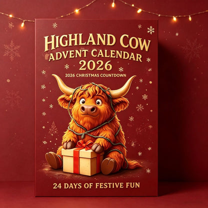 Highland Cow Adventskalender 2026