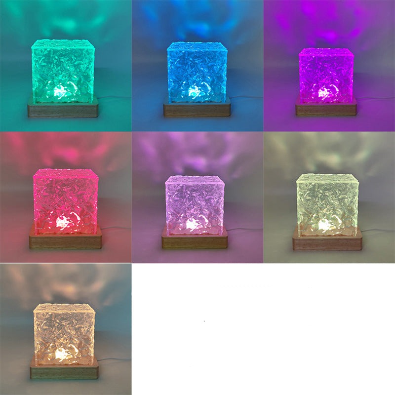 Lunavo Cube | Lampada a cubo LED decorativa in design scandinavo