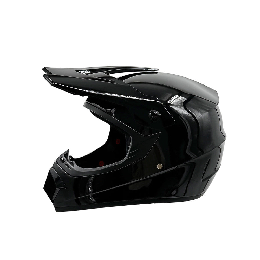 Trakvo | Full-Face Motocross Helmet with Peak and Reinforced Chin Guard