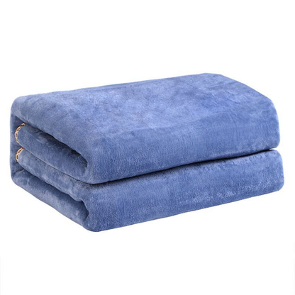 Teddora | Electric Teddy Fleece Heated Blanket, 9 Settings, Timer, Washable