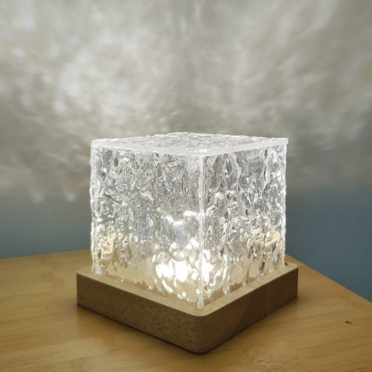 Lunavo Cube | Lampada a cubo LED decorativa in design scandinavo