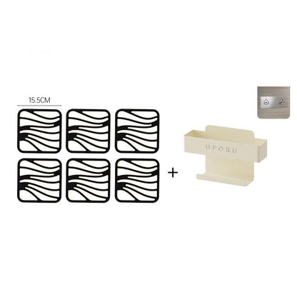 ThermoFlex Set | 6 sottobicchieri 2-in-1 resistenti al calore per pentole e stoviglie