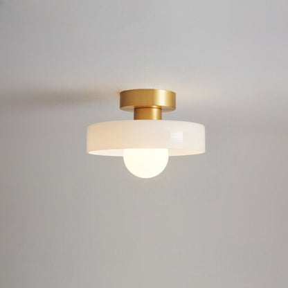 Velastra – Lampada da soffitto francese in stile Bauhaus