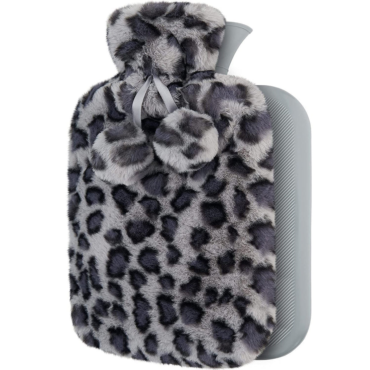 Mellowa | Borsa dell'acqua calda con morbida copertura in peluche e calore di lunga durata