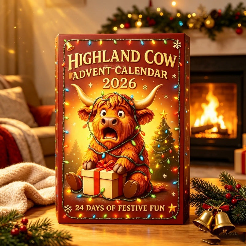 Highland Cow Adventskalender 2026