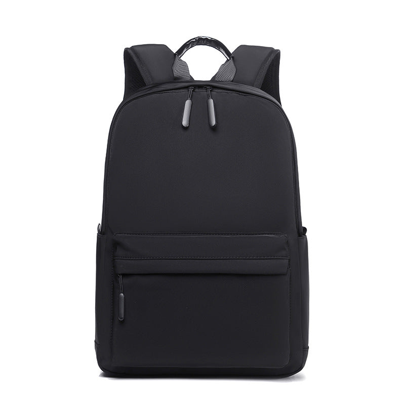 Plainora | Zaino semplice per laptop fino a 15,6 pollici, idrorepellente e con tasche laterali
