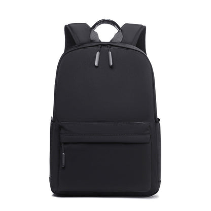 Plainora | Zaino semplice per laptop fino a 15,6 pollici, idrorepellente e con tasche laterali
