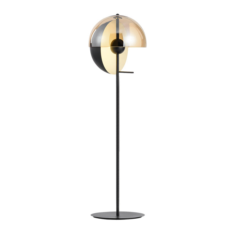 Neralith Soma | Lampada da terra in vetro con elegante gioco di luci