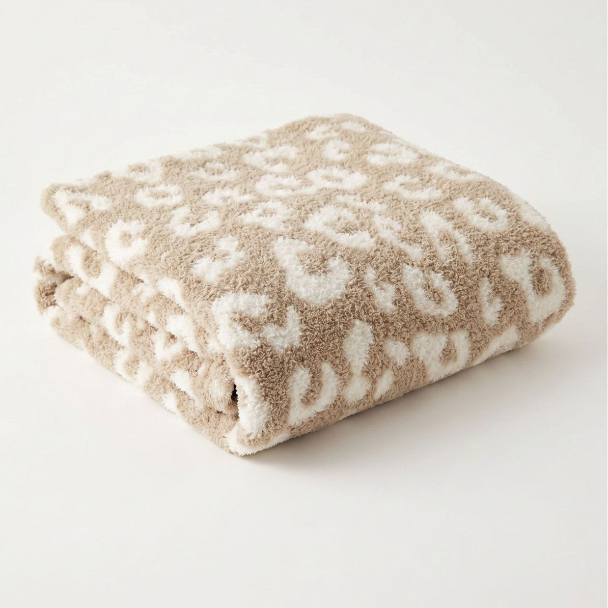 Flauschio | Flauschige Plüsch Kuscheldecke mit Muster, maschinenwaschbar