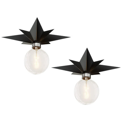 Alurea – Lampada da soffitto LED moderna a forma di stella per cameretta & area giochi