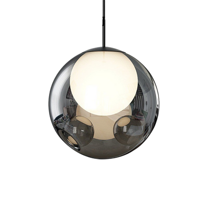 Liraessa | Lampada a sospensione italiana in vetro dal design elegante