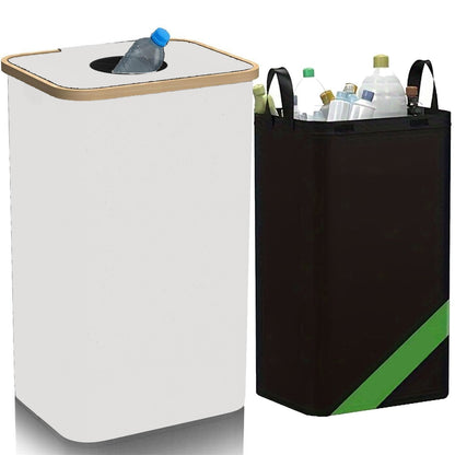 FoldaBag | Foldable 2-in-1 bag for storing plastic and deposit bottles