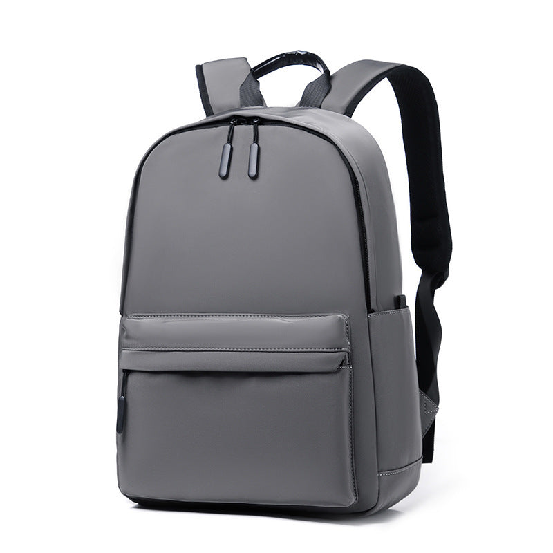 Plainora | Zaino semplice per laptop fino a 15,6 pollici, idrorepellente e con tasche laterali