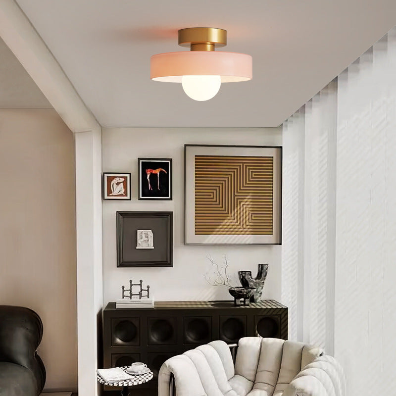 Velastra – Lampada da soffitto francese in stile Bauhaus