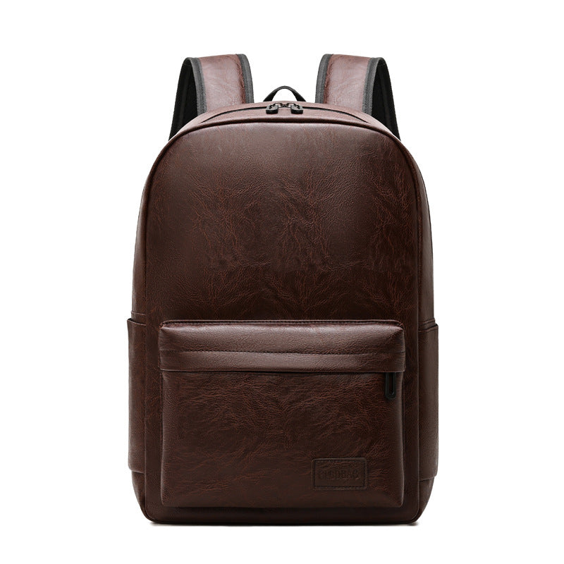 Bureno | Business Rucksack aus Leder mit Laptopfach bis 15 Zoll und Innenfächern