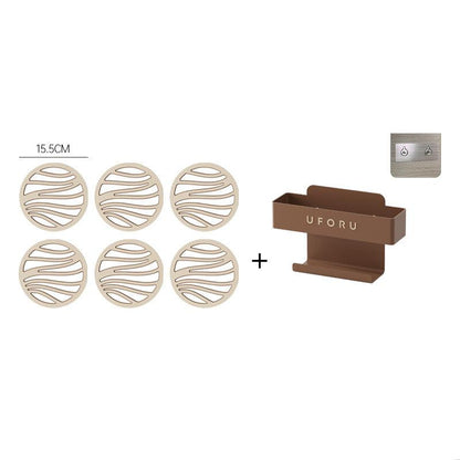 ThermoFlex Set | 6 sottobicchieri 2-in-1 resistenti al calore per pentole e stoviglie