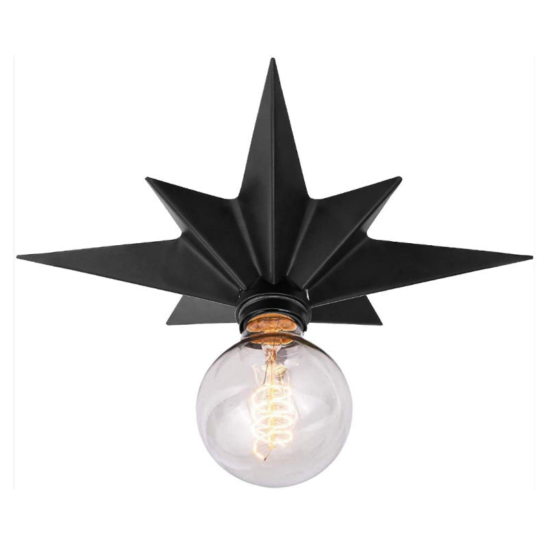 Alurea – Lampada da soffitto LED moderna a forma di stella per cameretta & area giochi