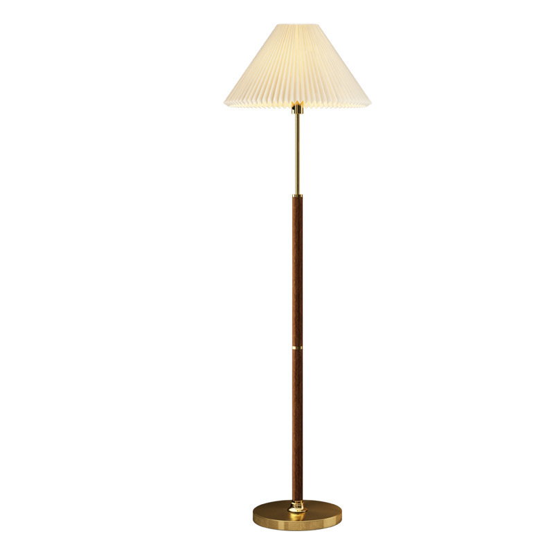 Lunara Shade | Lampada da terra senza tempo in carta di riso stile Japandi