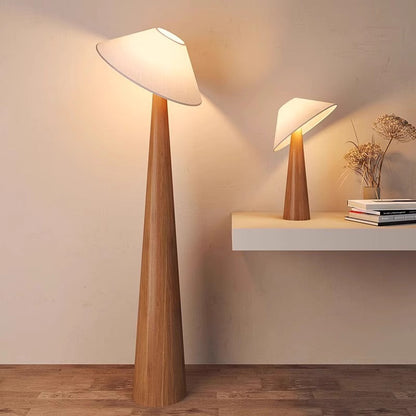 Caelistra | Lampada da terra Japandi come lampada da terra e da tavolo