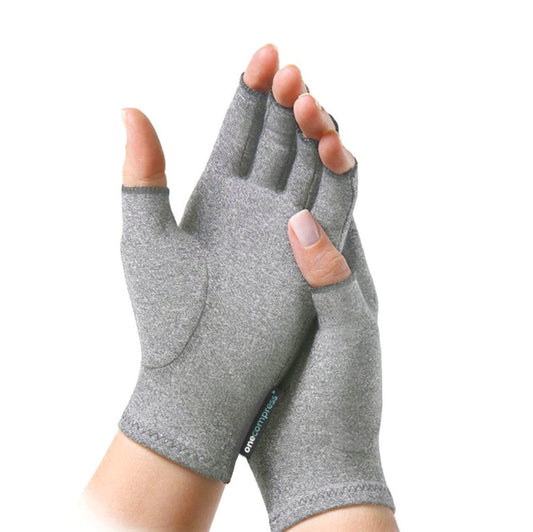 Palmeno | Guanti a compressione in fibra di bambù con dita scoperte