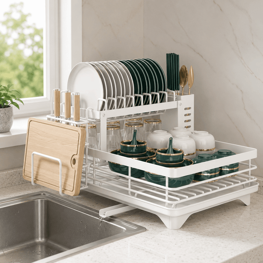 ORGADRAIN – Foldable dish rack for a tidy kitchen