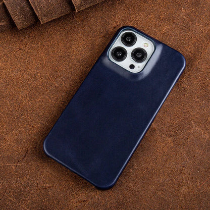 Cuirelo | Funda de móvil de cuero encerado con anillo magnético