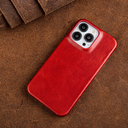 Cuirelo | Funda de móvil de cuero encerado con anillo magnético