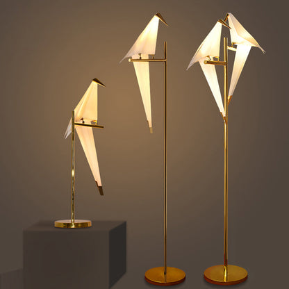 Orivio | Lampe oiseau origami magnétique avec éclairage LED