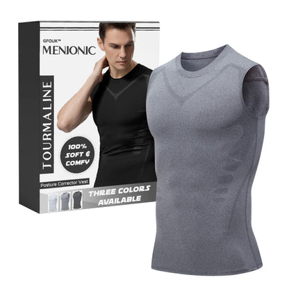 Haltaro | Camiseta correctora de postura para hombre con compresión para la espalda y los hombros