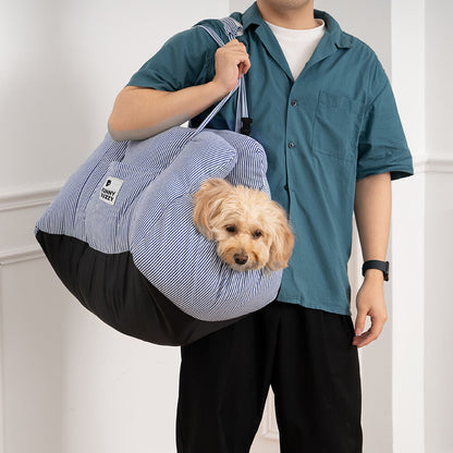 PawVoyage™ luksusowe legowisko dla psa do samochodu | bezpieczne i wygodne | zmywalne | z bocznymi kieszeniami | rozmiary M i L