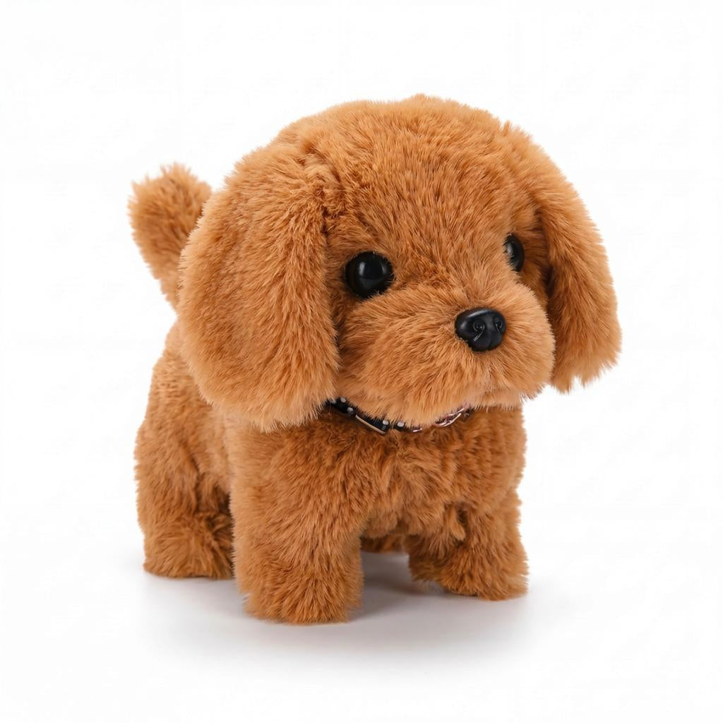 Wuffino | Interactive Plush Puppy that Walks, Barks and Wags its Tail
