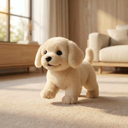 Wuffino | Interactive Plush Puppy that Walks, Barks and Wags its Tail
